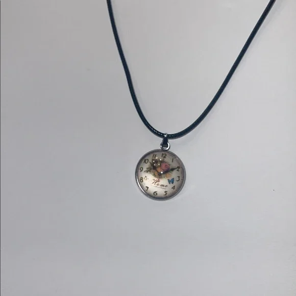 Pendant Necklace with Black Cord - Picture 4 of 4